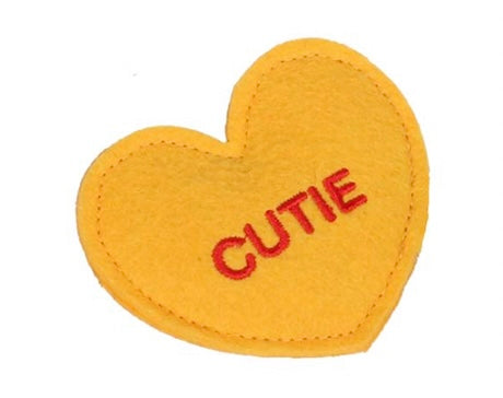 Vilten hartje met valeriaan HEARTFELT