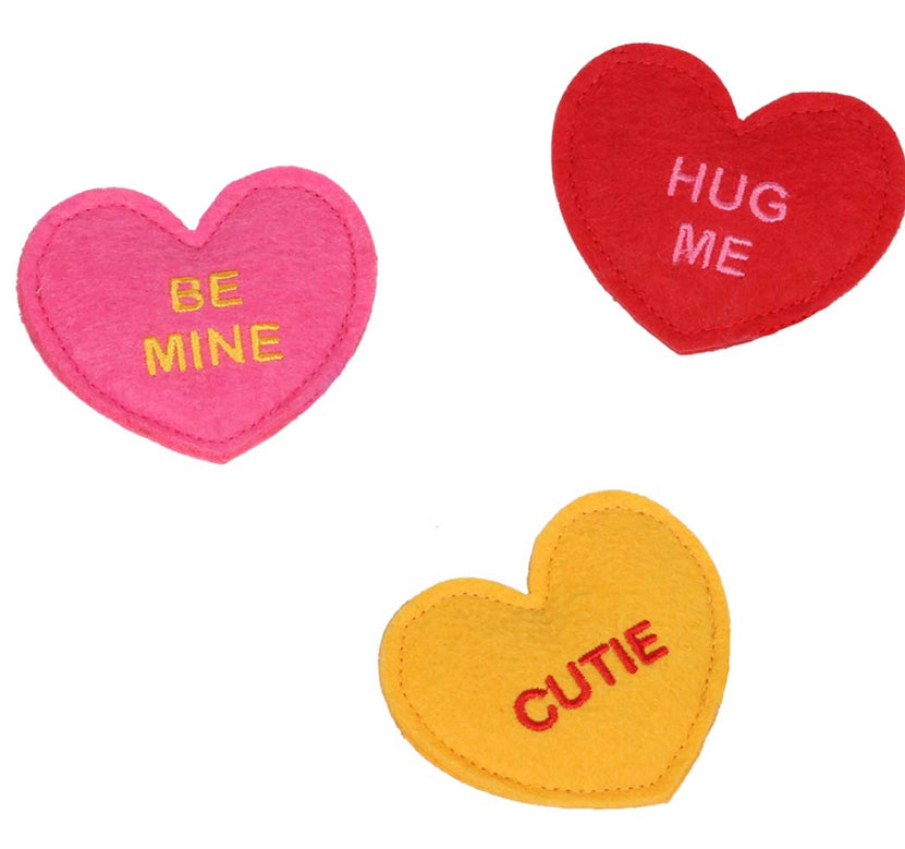 Vilten hartje met valeriaan HEARTFELT