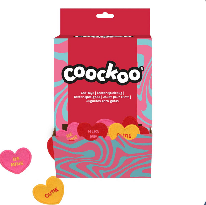 Vilten hartje met valeriaan HEARTFELT