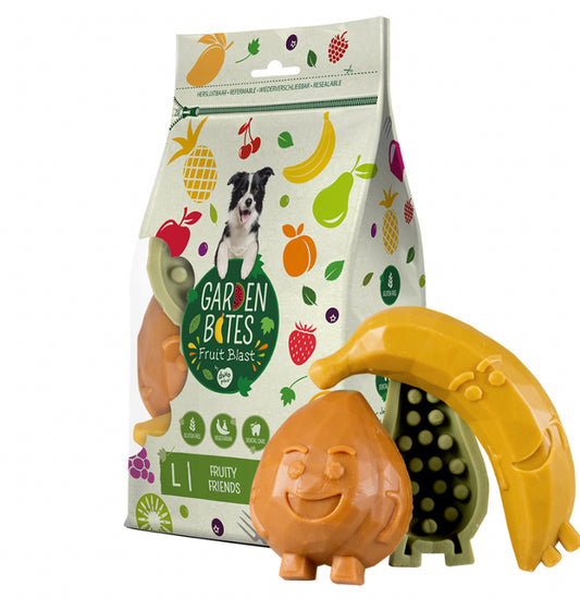 Garden Bites Fruity Friends - Zakje van 3 (L)