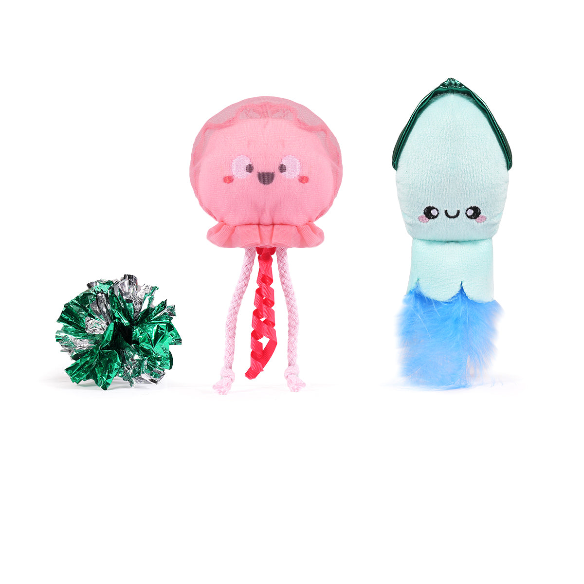 Ocean Pals multipack met Kwal, inktvis en knisperbal