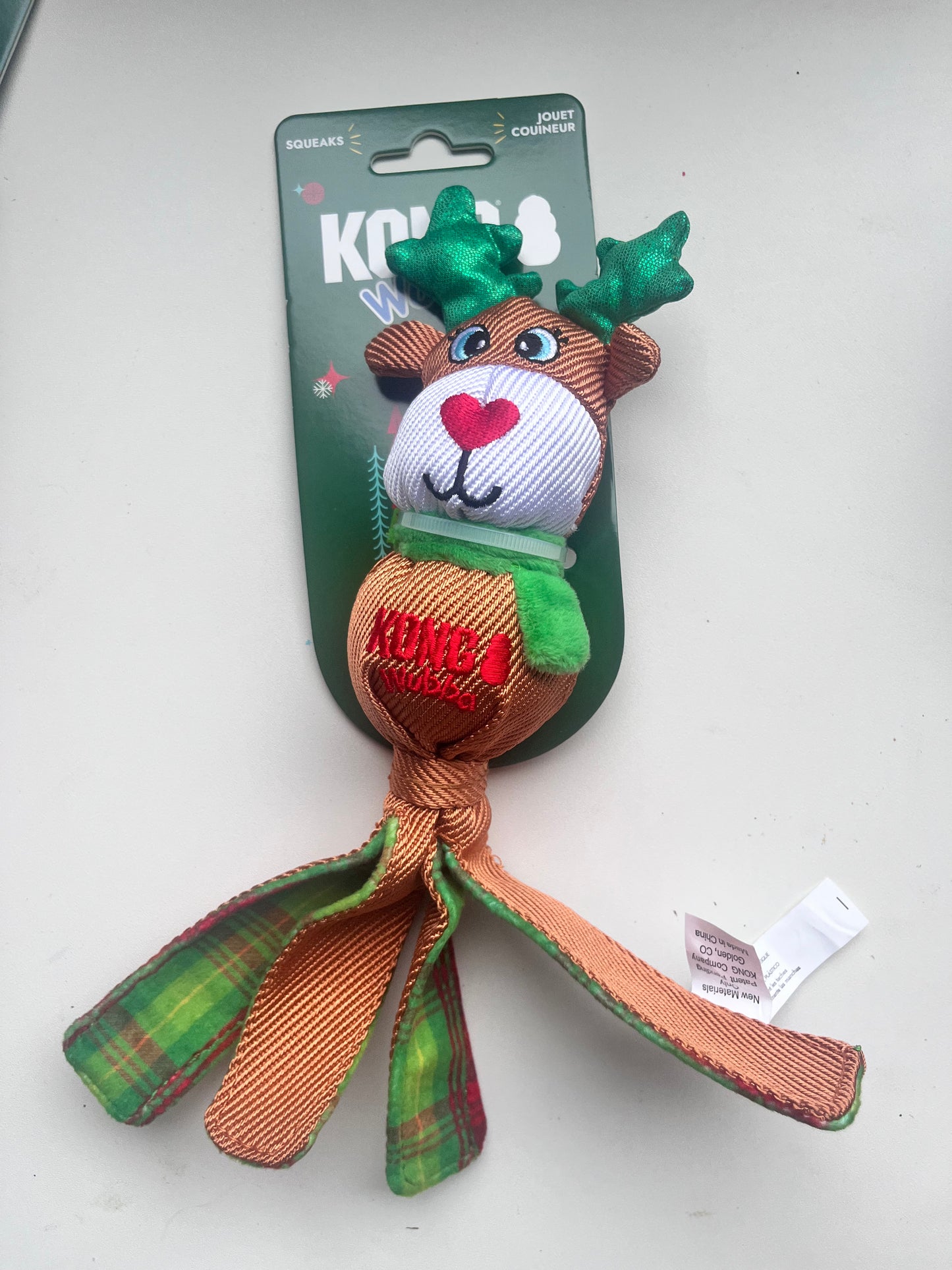 Kong Holiday Wubba Rendier - Small