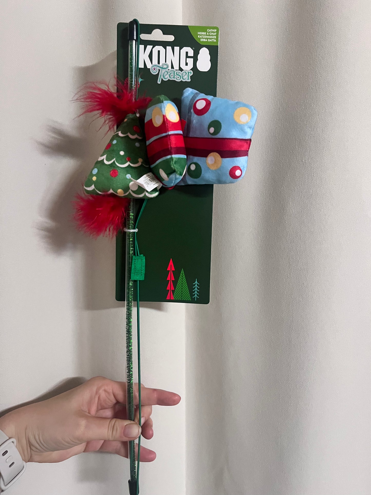 KONG Cat Holiday Dual Teaser
