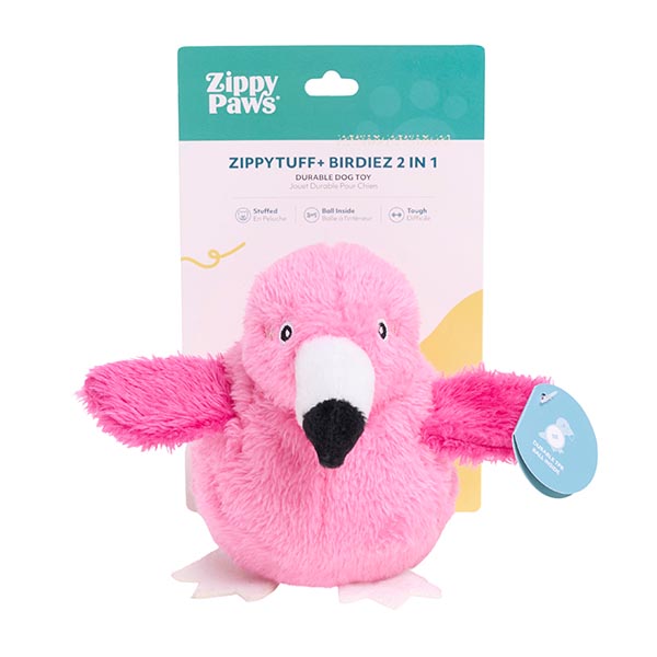 ZippyTuff+ 2 in 1 Birdiez - Flamingo