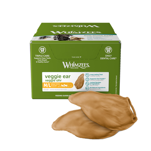 Whimzee Snack Veggie Oor M/L