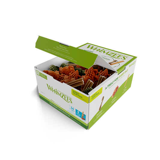 Whimzee Snack Krokodil/Tandenborstel/Stick S