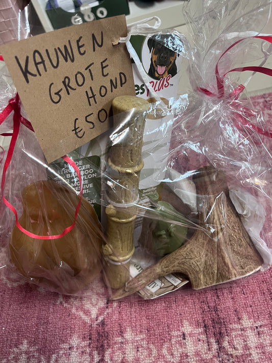 Kauwpakket grote hond