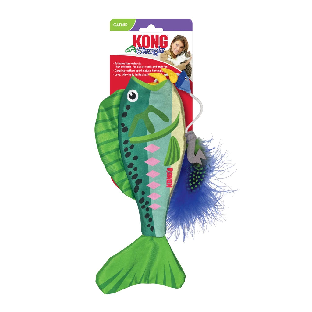 KONG Wrangler Angler vis (twee kleuropties)