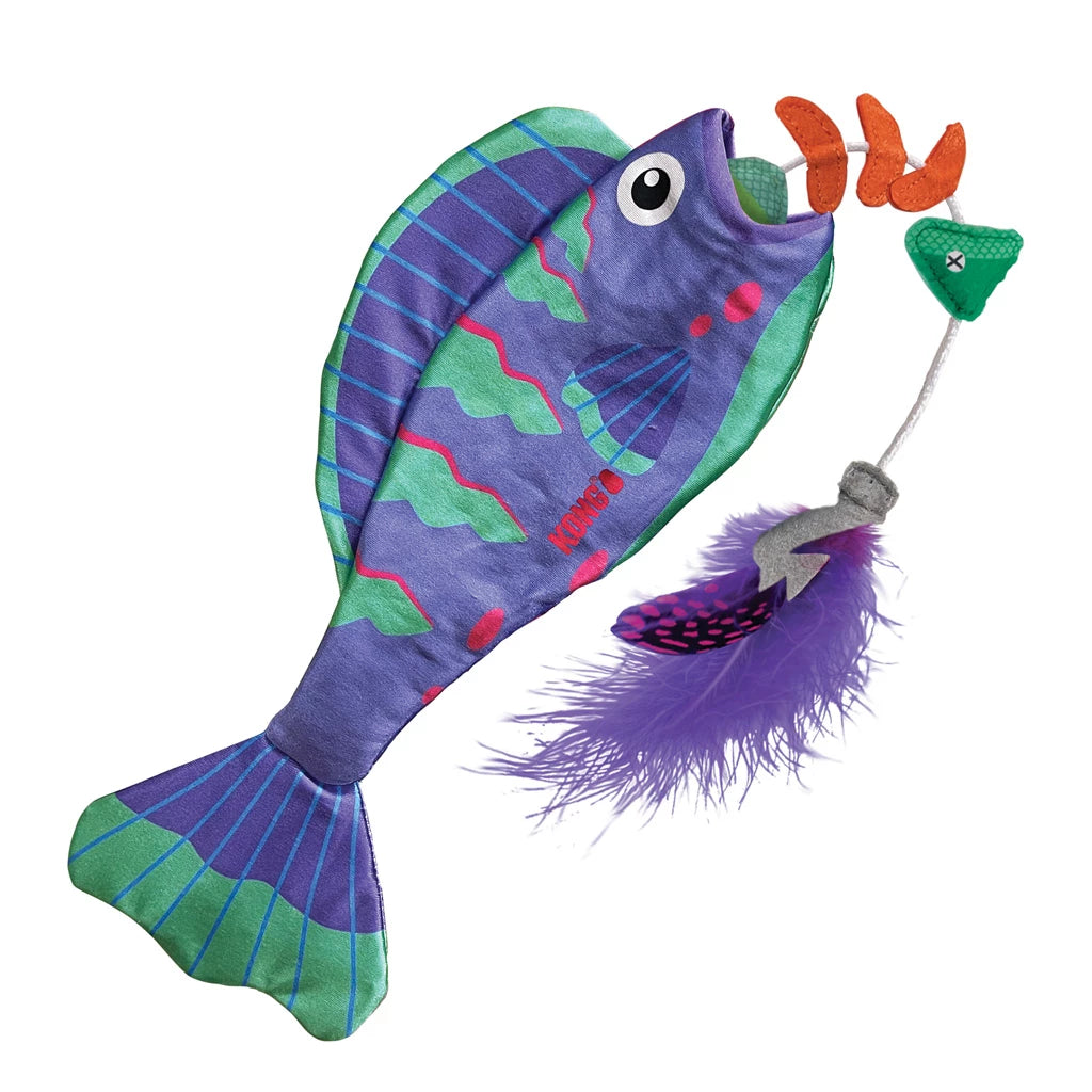 KONG Wrangler Angler vis (twee kleuropties)