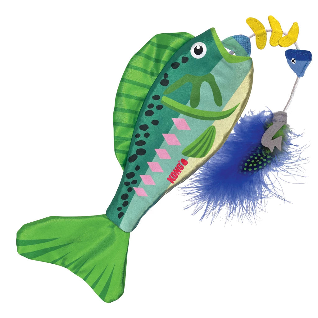 KONG Wrangler Angler vis (twee kleuropties)