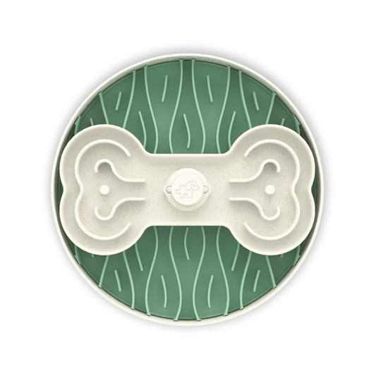 Puzzle Feeder Slow Feeder - groen